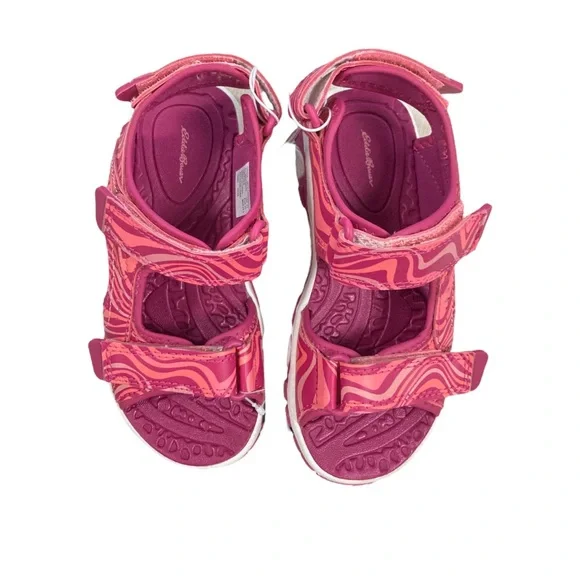 Eddie Bauer Girls’ Strap Sandals - Pink 2 - Picture 4 of 5